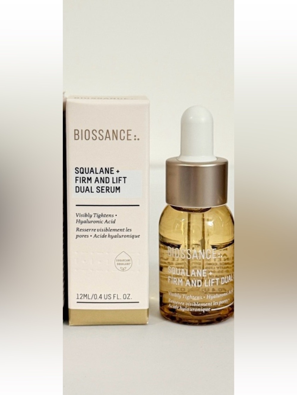 Biossance Firm and Lift Hydrating Dual Serum